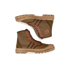 Pataugas AUTHENTIQUE M/MIXTC H4H KAKI -Pataugas 628188 BOOTS HOMME OG M MIXT C H4H KAKI 6