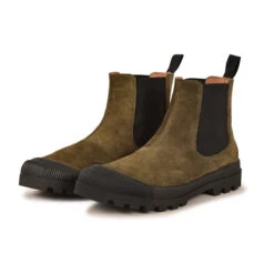 Pataugas AUTHENTIQUE C/S F4H KAKI -Pataugas 628191 BOOTS FEMME OG C S F4H KAKI 5WEB