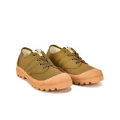 Pataugas AUTHENTIQUE L/T F2H VERT MILITAIRE -Pataugas BASKET FEMME OG L T F2H VERT MILITAIRE 4