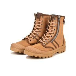 Pataugas AUTHENTIQUE H/ZIPSS F4I CAMEL -Pataugas BOOTS FEMME OG H ZIPSS F4I CAMEL 628499 751 5