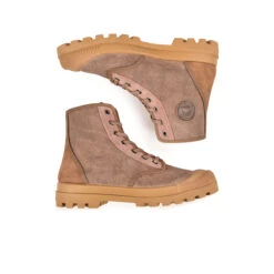Pataugas AUTHENTIQUE M/MIXTC F4H CAFE -Pataugas BOOTS FEMME OG M MIXTC F4H CAFE 628318 801 6