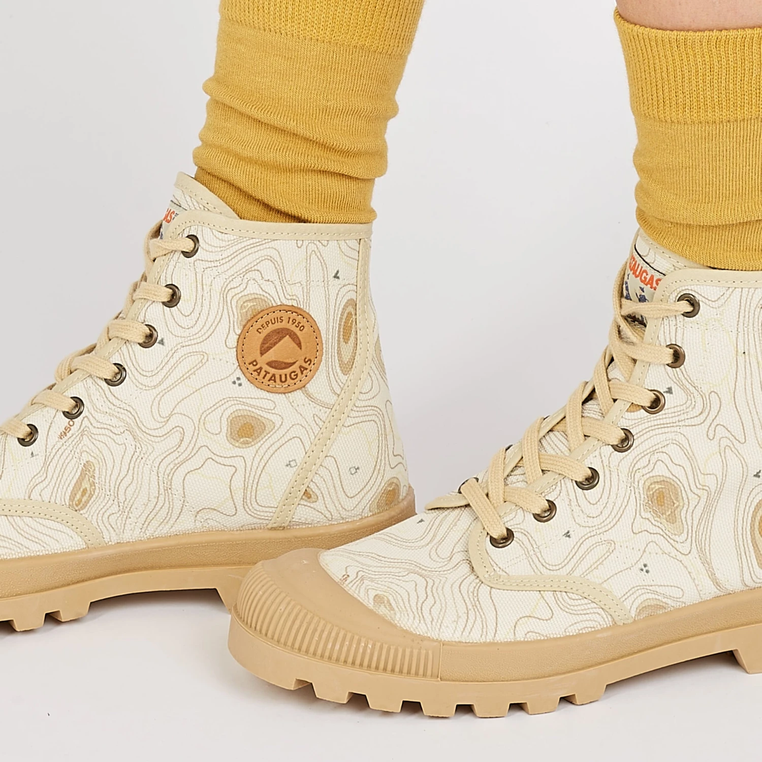 Pataugas AUTHENTIQUE M/TOPO F2I BEIGE 5 Pataugas AUTHENTIQUE M/TOPO F2I BEIGE – Image 3